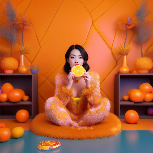 orange